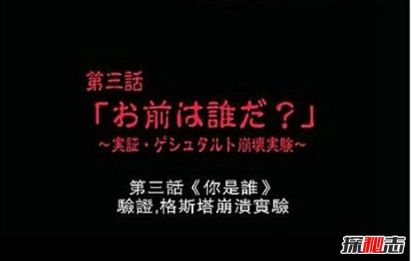 格斯塔崩溃实验之谜,日本人亲测(都失踪了)